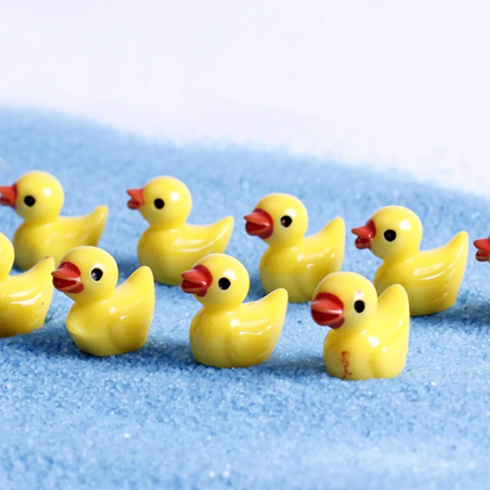 resin duck garden ornaments
