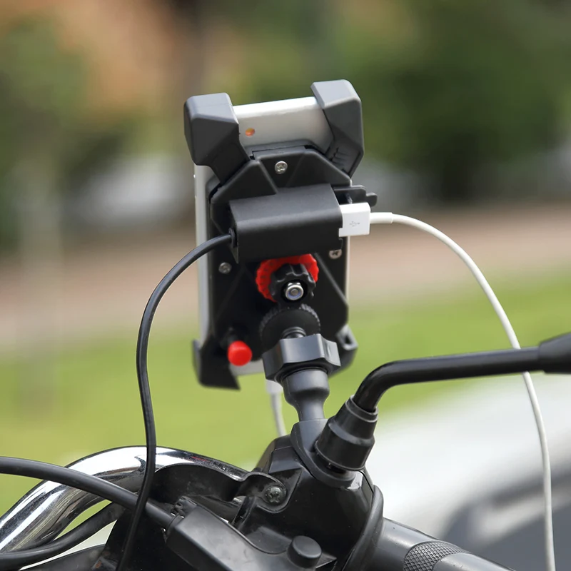 Универсальный держатель для телефона велосипеда мотоцикла гонок GPS с usb зарядным