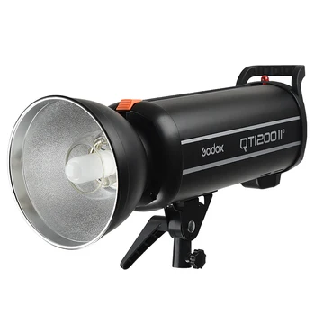 

Godox QT1200IIM 1200WS 1/8000s HSS Studio Flash Strobe Light Features 0.05-0.9s Recycle time, Built in 2.4G Wirless X System