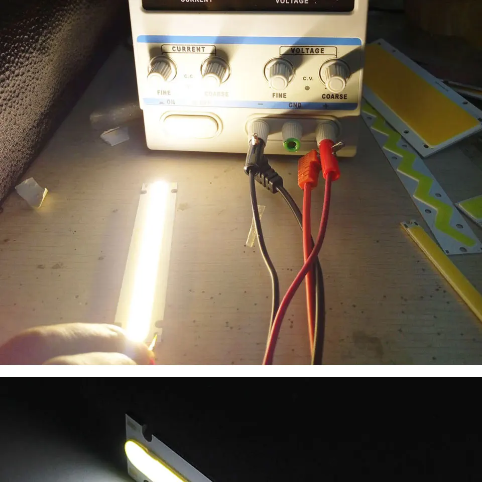Большая рекламная акция 10020-0212 COB светодиодный светильник с лампочками 5 Вт 6 в теплый/холодный белый 100*20 мм светодиодный светильник с матрицей DIY