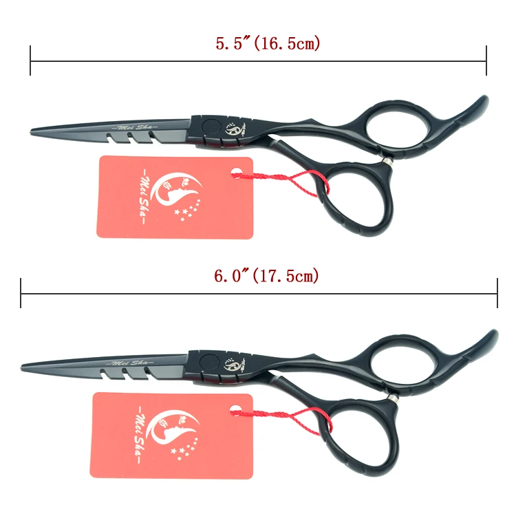 Meisha JP440C Парикмахерские ножницы 5,5 дюйма/6,0 дюймовый черный лучшие ножницы для стрижки волос филировочные ножницы парикмахеры волос сдвига