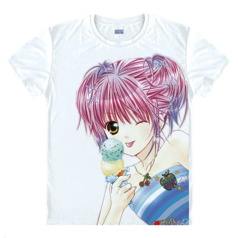 Футболки Shugo Chara с надписью My Guardian футболки разных стилей коротким рукавом