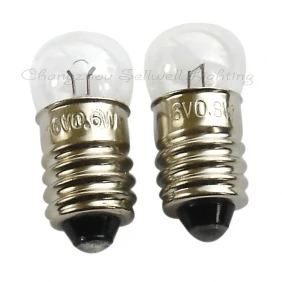 

Миниатюрная лампа e10 g11 6v 0,6 w A052 Новинка 10 шт освещение