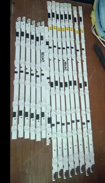 

2set=32Pieces/lot UA46F5300AR UA46F5080AJ UA46F6400AJ LED strip D2GE-460SCA-R3 D2GE-460SCB-R3 for screen HF460BGA-B1