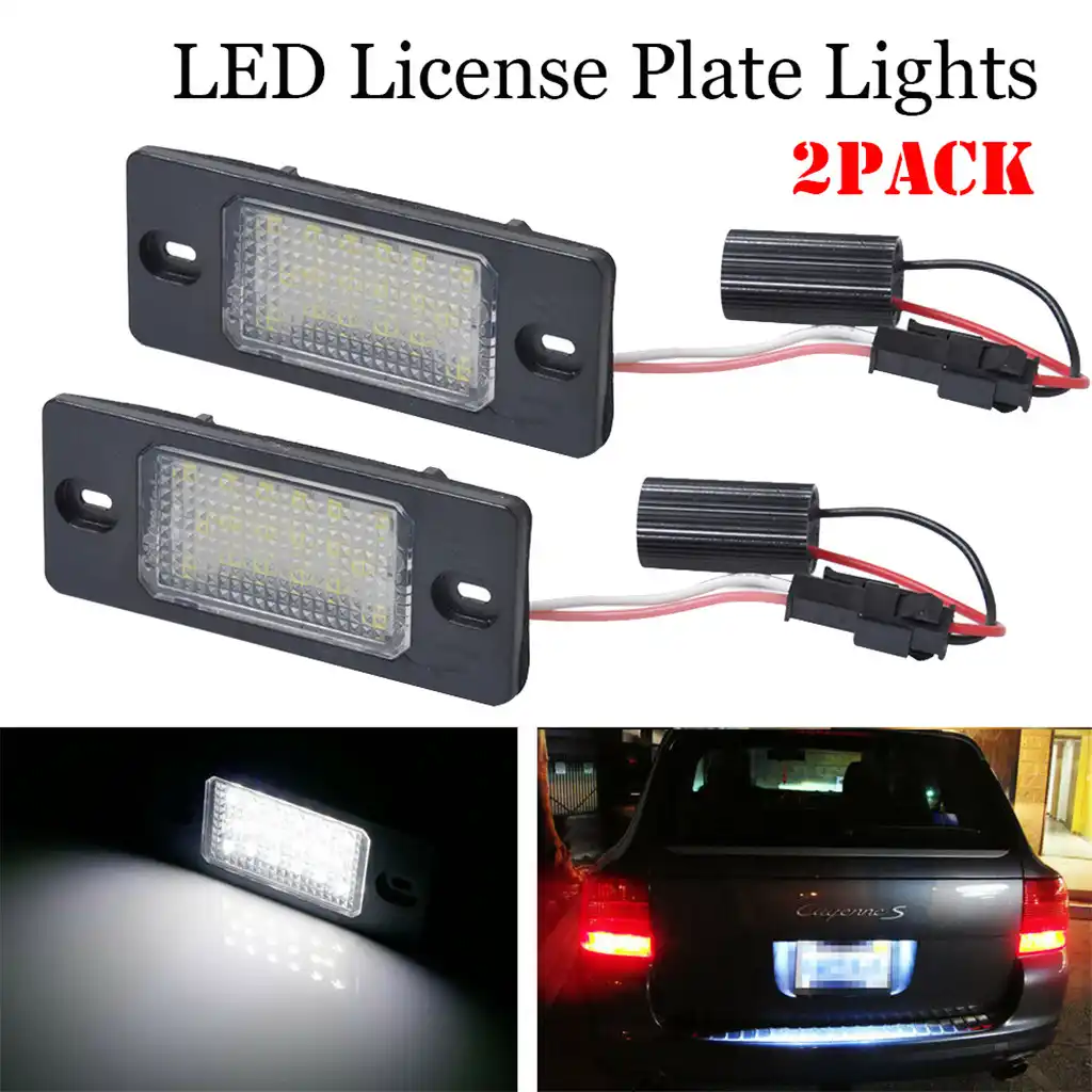 vw t5 led number plate light