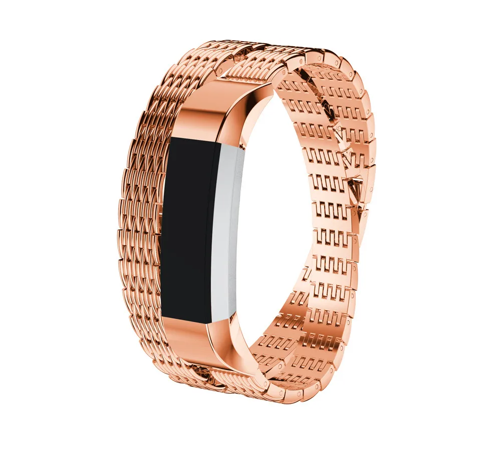 Натуральная Нержавеющая сталь часы браслет ремешок для Fitbit Alta hr/Fitbit Alta watchsp08 Перевозка груза падения