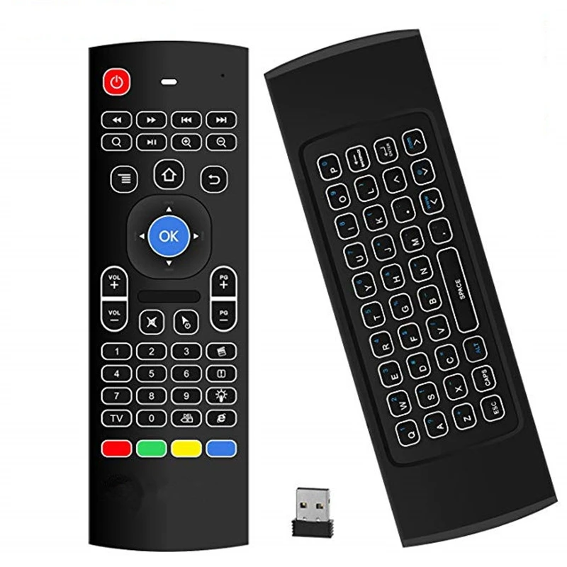 

Android TV Box Wireless Remote Control Keyboard Air Mouse 2.4ghz for Android Smart TV, IPTV ,PC