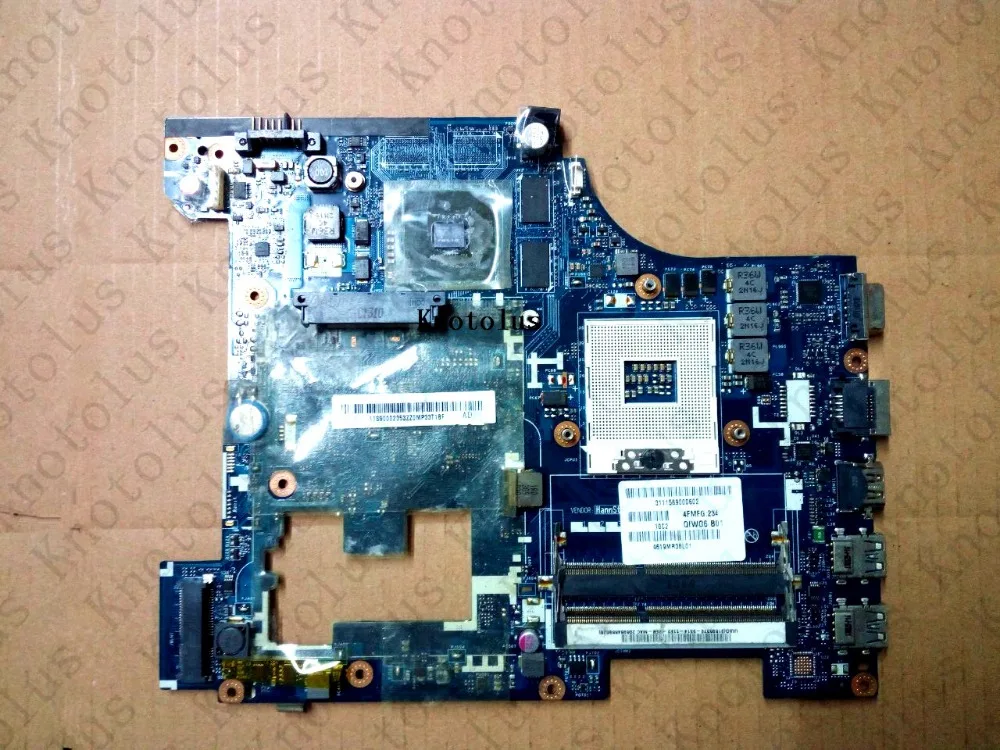 QIWG6 LA-7988P FRU90002355 для Lenovo G580 материнская плата ноутбука HM76 PGA989 DDR3 Бесплатная
