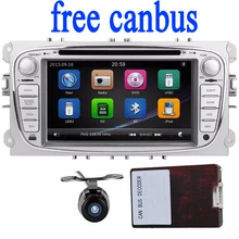 2Din 7Inch Car DVD player for FORD FOCUS MONDEO S MAX 2008 2011 With WIFI Radio