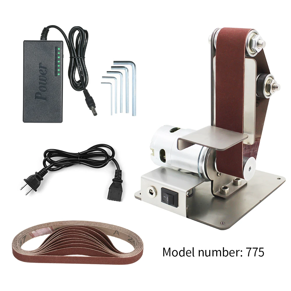 

Multifunctional Belt Sander Machine Sand-belt Machine DIY Polishing Machine Fixed-angle Sharpener Table Cutting Edge Machine