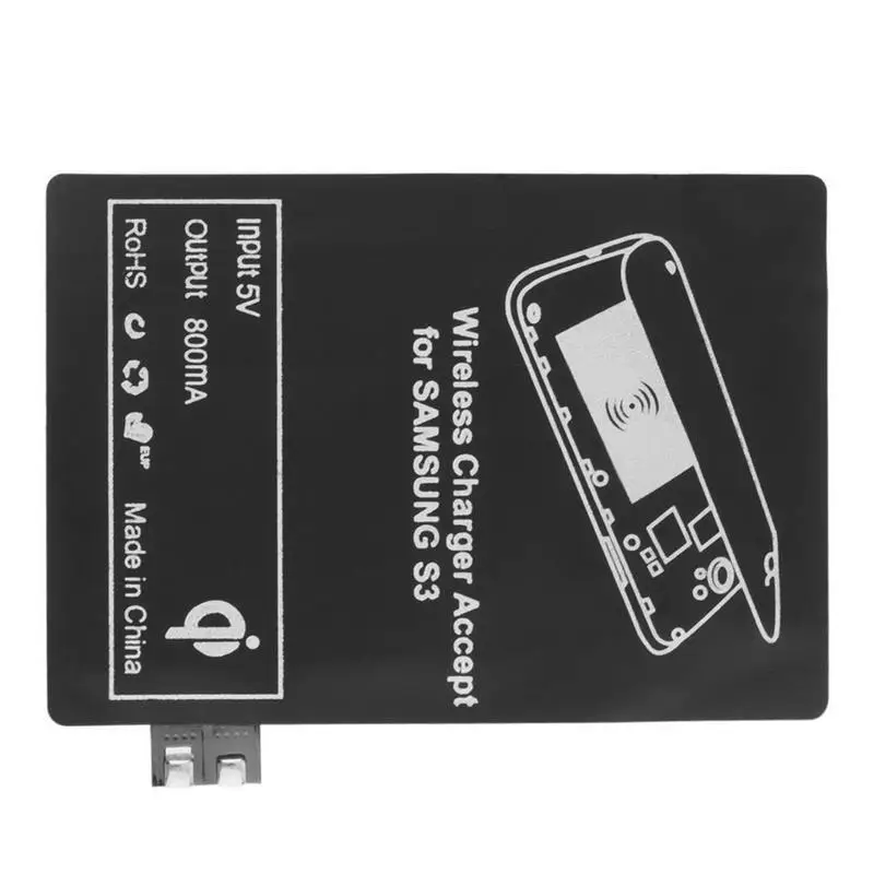 1pc New Qi Wireless Charger Charging Receiver Module Adapter for Samsung Galaxy S3 i9300 hot selling