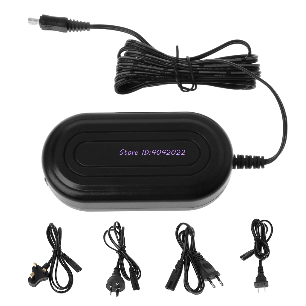 

CA-590 AC Power Charger Adapter For Canon FS10 FS11 FS100 MD120 ZR800 ZR-900