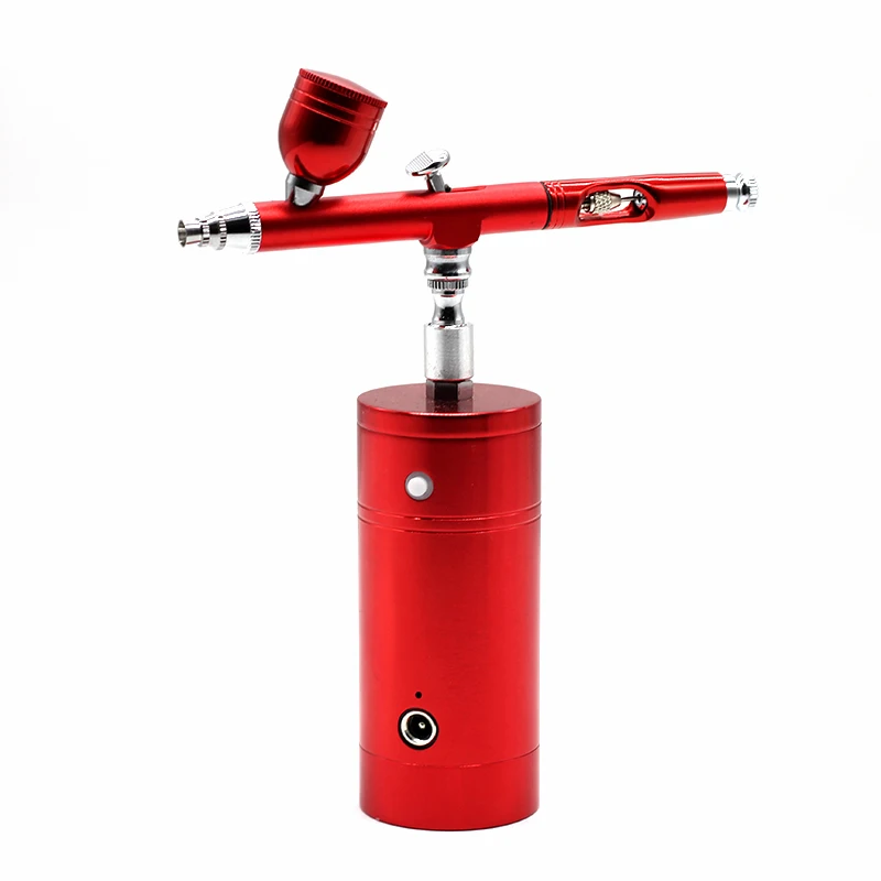 

Dual Action Airbrush Spray Gun Air Compressor Kit Art Painting Tattoo Manicure Craft Cake Spray Model Air Brush Nail Tool Set