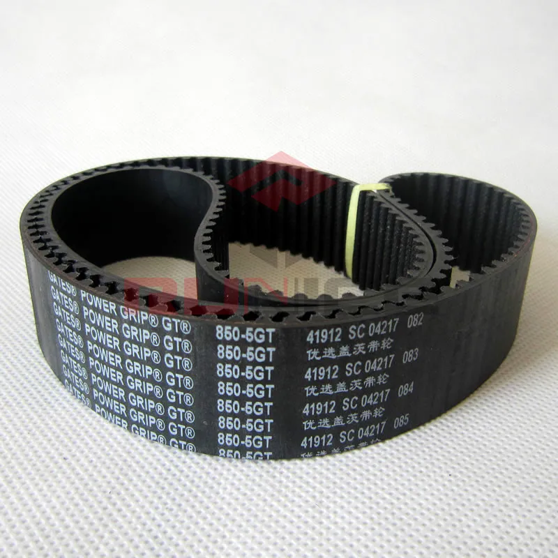 Timing Belt 850 5GT Width 15mm Arc teeth Industrial Rubber UNITTA brand