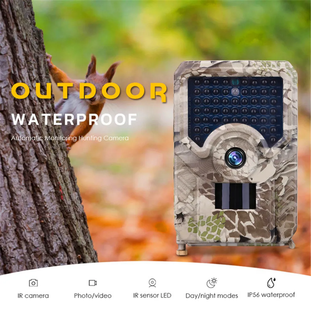 

Hunting Camera PR200 Photo Traps 12MP 940nm Infrared LED Night Vision Trail Camera Scout Motion Detect Forest Wildlife Camera