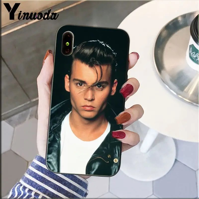 Yinuoda johnny depp клиент высокого качества чехол для телефона Apple iPhone 8 7 6 6S Plus X XS MAX 5 5S SE XR мобильный чехол - Цвет: A3