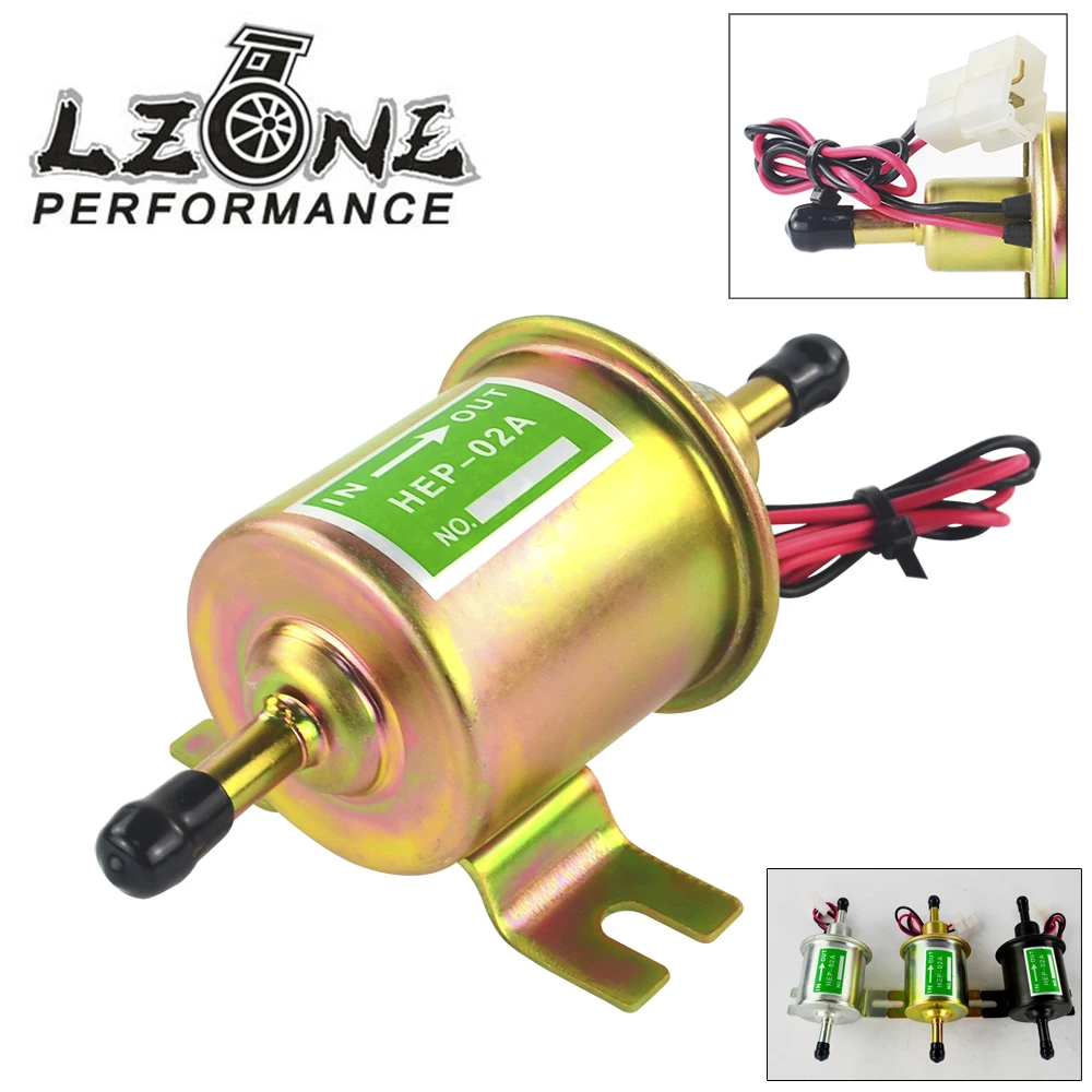 LZONE Premum Electric Fuel Pumps Metal Intank Solid Petrol 12V 1.2A
