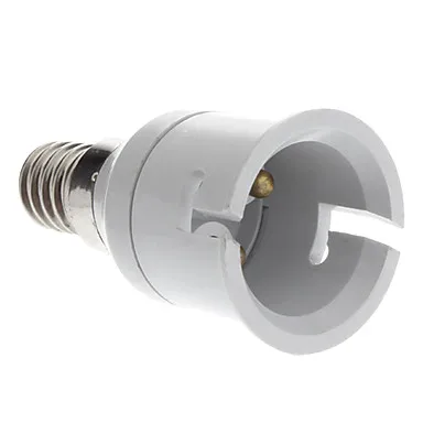 

IWHD 10pcs E14 To B22 Adapter Splitter Bulb Light Socket Converter Lighting Accessory E14 B22