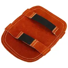 Тепловой щит Сплит воловья кожа алюминизированная задняя сварочная Подушечка Для Рук