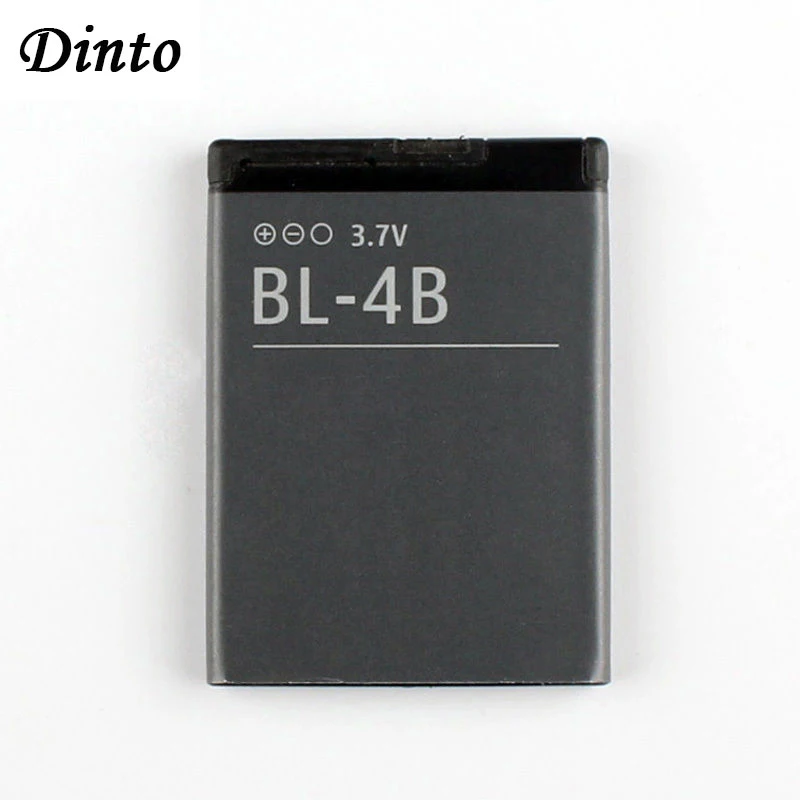 

Dinto 1pc 700mAh BL-4B BL4B BL 4B Replacement Cell Phone Battery for Nokia 2505 3606 3608 2670 2660 2630 5000 6111 N75 N76