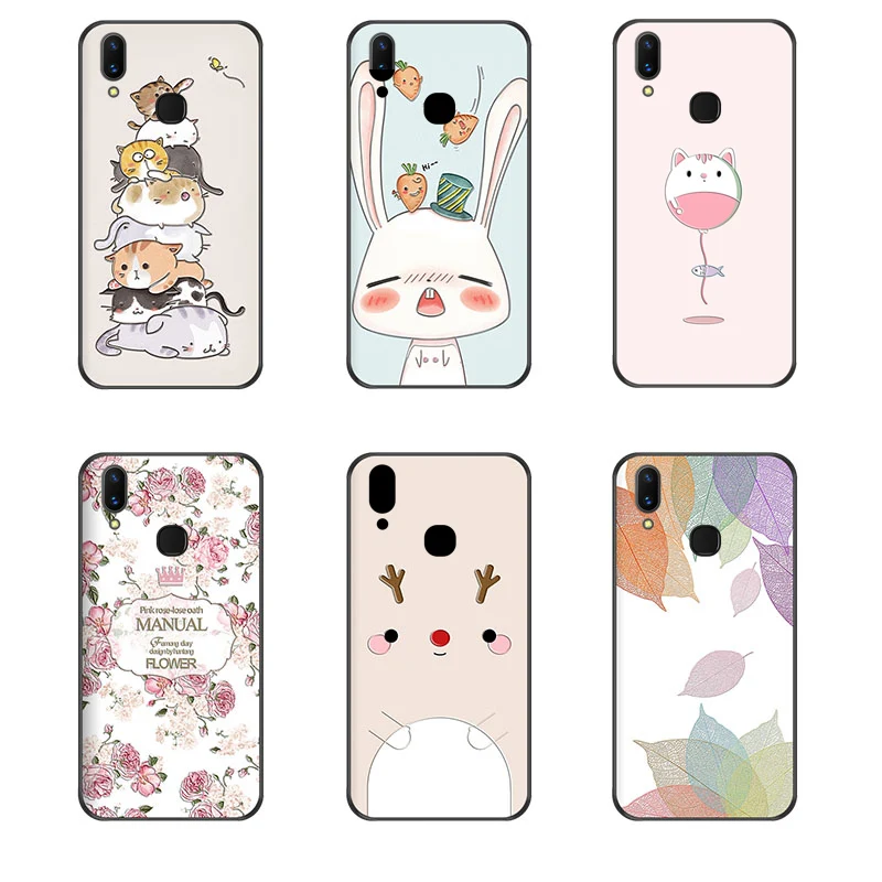 

Cute Animal Silicone Case For Vivo V7 Plus Y79 Y81 Y83 Case TPU Silicone Back Cover For Vivo V9 Y85 Y91 Y91i Y91C Y93 Y95 Y97