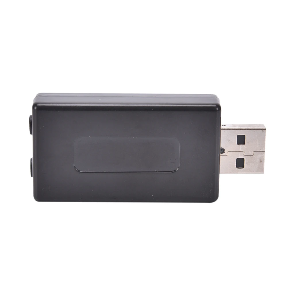 JETTING 1 шт. внешняя звуковая карта USB 7 канал 3D аудио адаптер с 3 5 мм микрофоном для