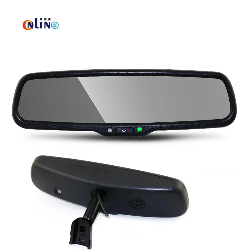 

4.3 Inch HD 800*480 Auto Dimming Special Bracket TFT LCD Car Parking Rear View Rearview Mirror Monitor Video Player 2 CH Input