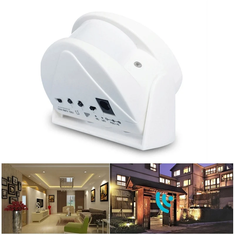

Infrared Motion Sensor Doorbell Alarm 32 Songs Voice Door Bell Chime XXM8
