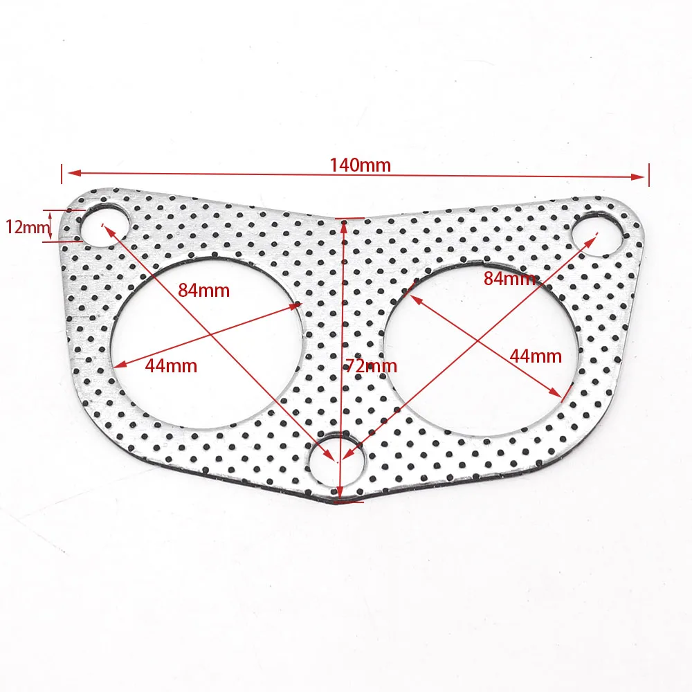 5pcs/lot Car Engine Exhaust Gasket/Exhaust Pipe Gasket For universal Honda Car YC101117