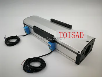 

GF80 1605 700MM Sealed Dustproof Ball Screw Slide Rail Linear Motion Guide Moving Table Slip-way +2Pcs Limit switch(No motor)