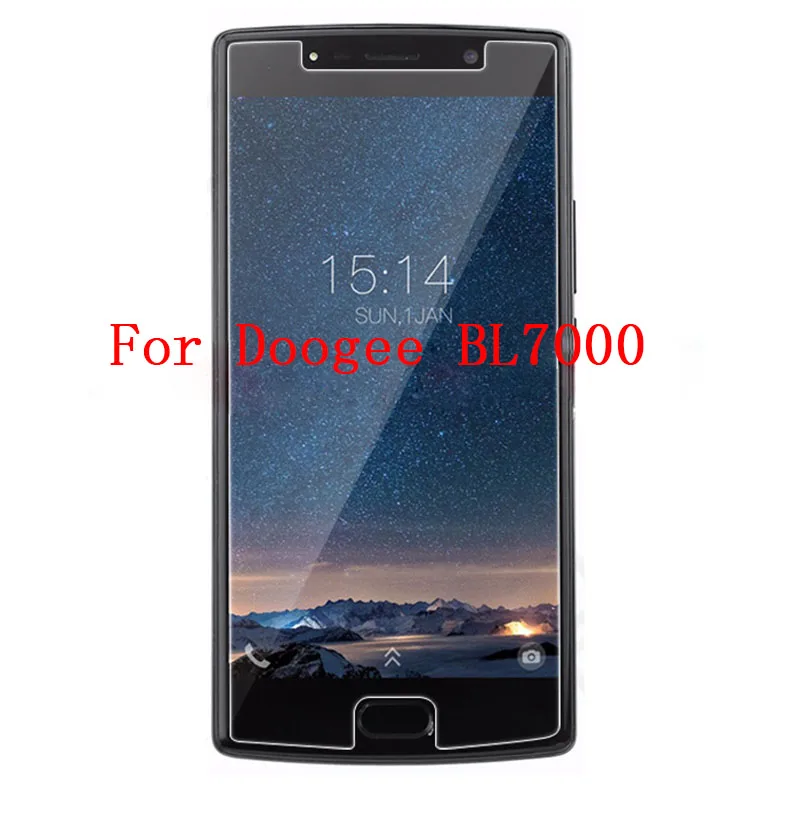 Tempered Glass 9H Explosion-proof Protective Film Screen Protector mobile phone for Doogee BL7000 5.5&quot | Мобильные телефоны и