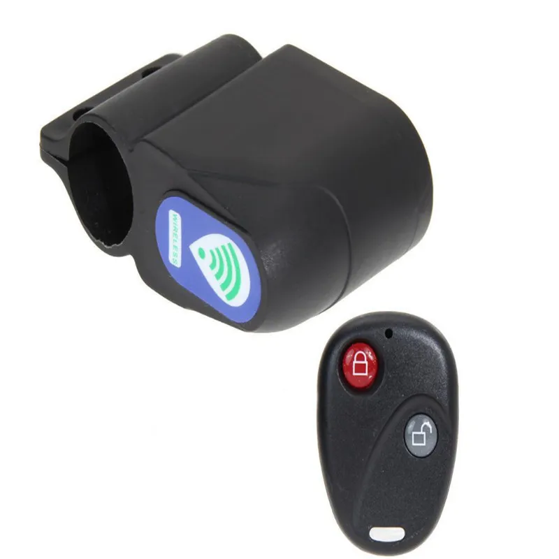 

Bicycle Lock Anti-theft Cycling Security Lock Bicycle Wireless Remote Control Vibration Alarm for Mountain Road Bike Bell