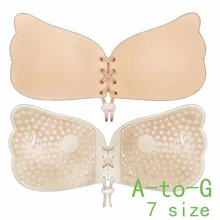 Jastie Сексуальная Женская повязка пуш-ап бюстгальтер без бретелек телесного цвета размера плюс Невидимые бюстгальтеры нижнее белье с открытой спиной фантазийный бюстгальтер без косточек силиконовый бюстгальтер