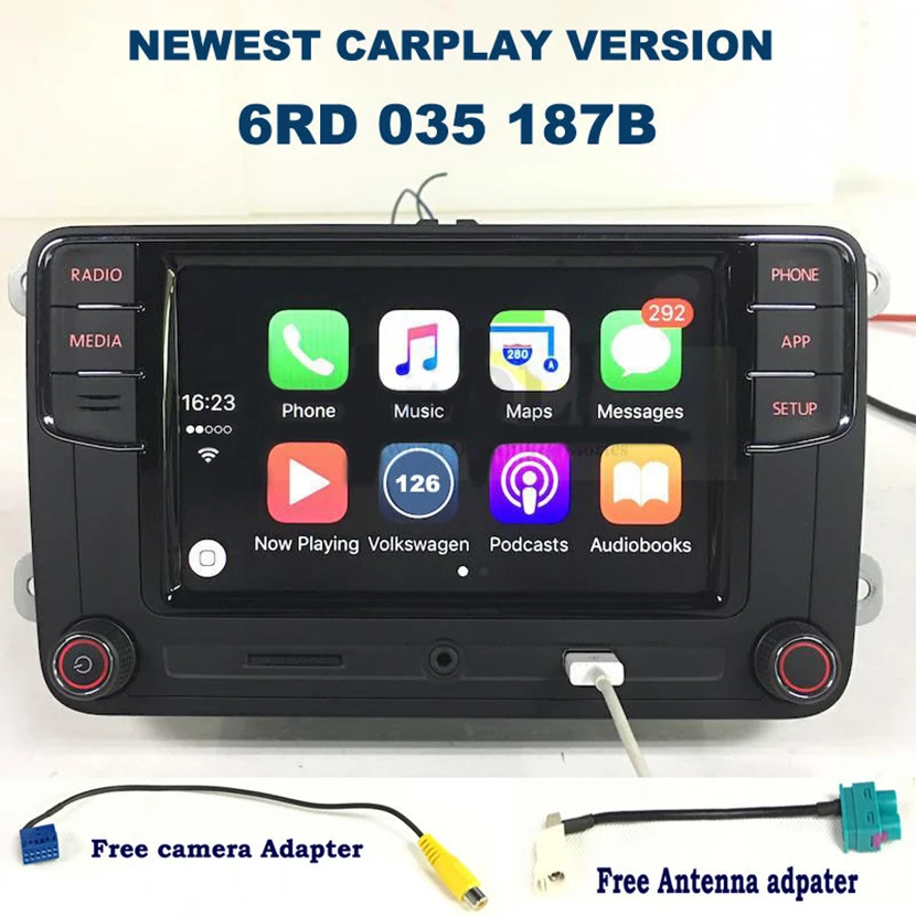6RD 035 187B Desai Carplay RCD330 330G Plus 6 5 MIB font b Radio b font