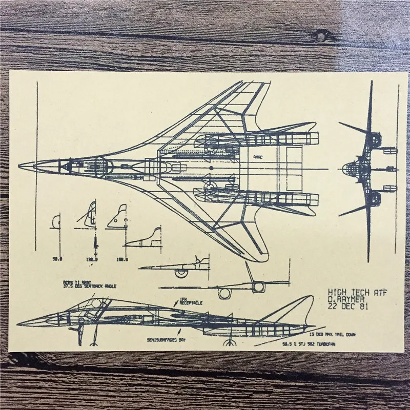 Новинка 2020 RMA 248 домашний декор &quotБоец кадров&quot Винтажная крафт бумага стикер на