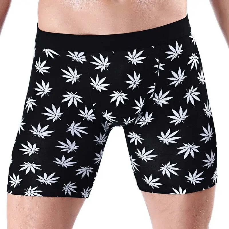 

Panties Male Boxers Long Underwear Short Boxer Breathable Shorts Mens Boxers Underpants Hombres Boxeador Big Size XXXXL