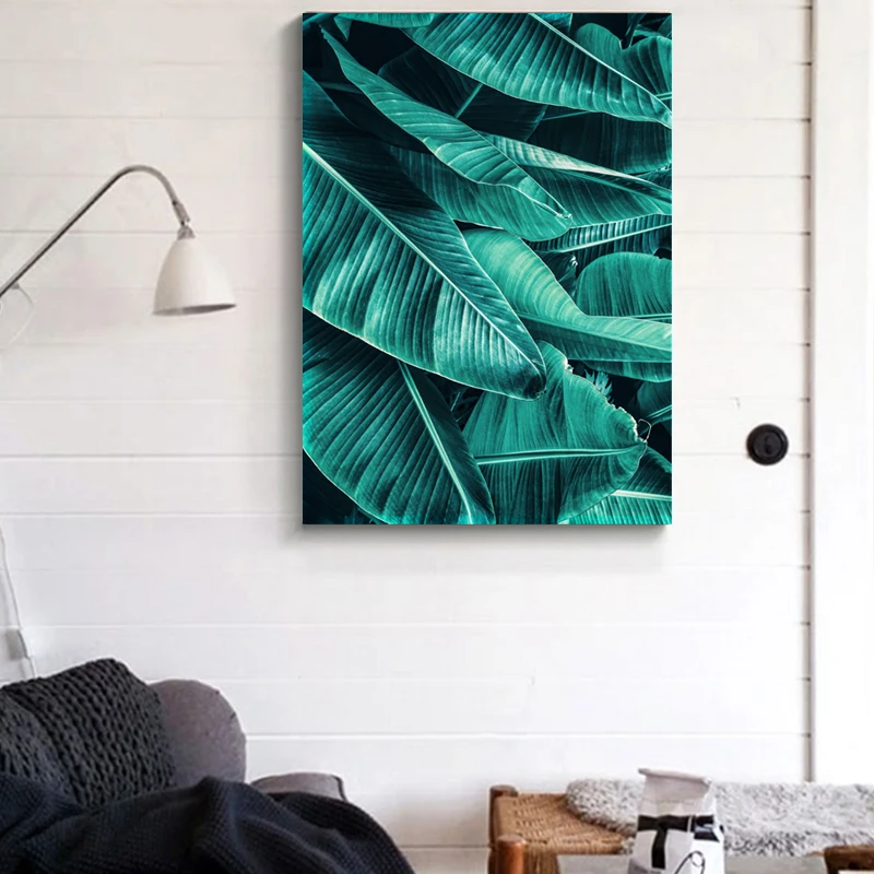 Nordic Green Leaf Canvas Painting Watercolor Posters And Print Decor Wall Art Pictures For Living Room Home Decoration No Framed Nordic Green Leaf Canvas Painting Watercolor Posters And Print Decor Wall Art Pictures For Living Room Home Decoration No Framed
