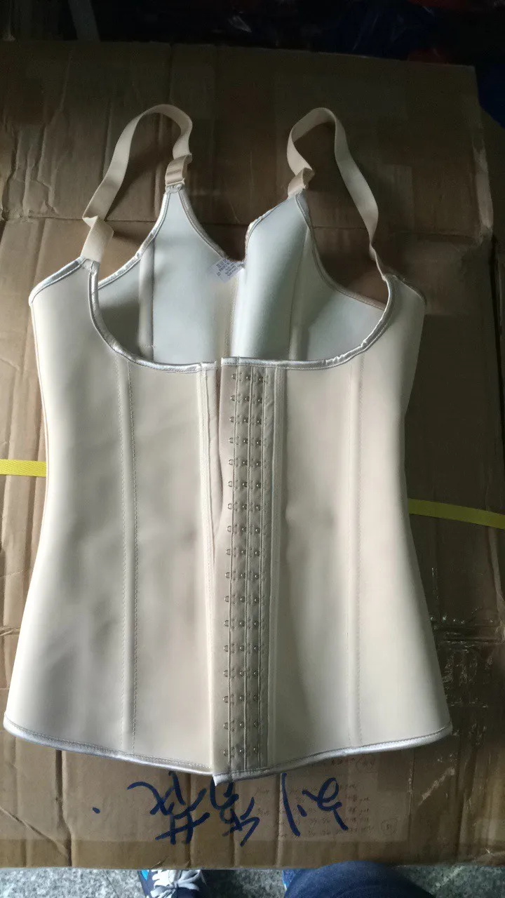 8116 vest ajustable latex wait cincher (2)