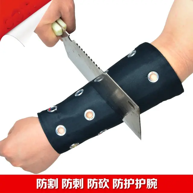 Genuine anti cut wrist armband anti anti cut knife inside elbow