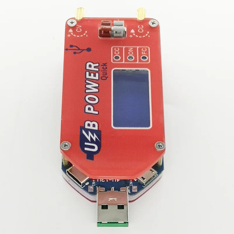 Цифровой дисплей DP3A USB регулируемый силовой модуль DC 1 30 в 15 Вт QC 2 0 3 FCP