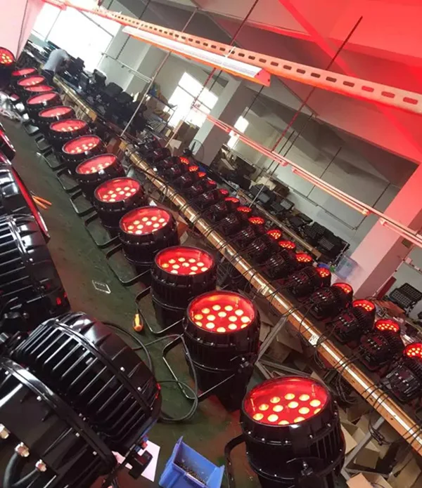 18x18w led zoom par-8