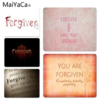 

MaiYaCa Simple Design Forgiven Customized laptop Gaming mouse pad Size for 180x220x2mm and 250x290x2mm Small Mousepad