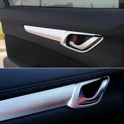 Стайлинга автомобилей межкомнатных дверей чаша рамки украшения крышка отделка 4 шт. для Mazda CX-8 2017 2018 2019