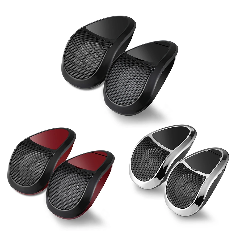 

2PCS MT493 Motorcycle Bluetooth Speakers MP3 Audio Player Waterproof FM Tuner