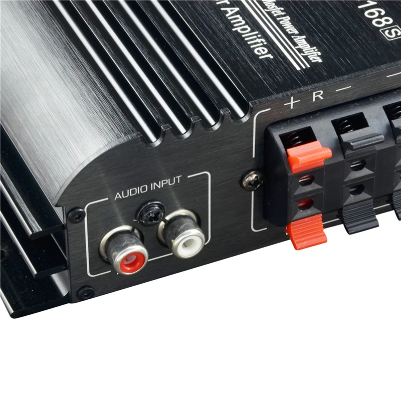 LP-168S 2.1 Channel Car Subwoofer Sound Amplifier For Speakers 3.55MM Audio Wired 168S Mini Hi-Fi Stereo High Low Converter