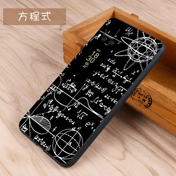 Meizu Pro 7 Plus 7plus Black Edge soft silicon phone case cover 5.7'' Mathematical formula Graffiti cartoon cover case pro7plus Meizu Pro 7 Plus 7plus Black Edge soft silicon phone case cover 5.7'' Mathematical formula Graffiti cartoon cover case pro7plus