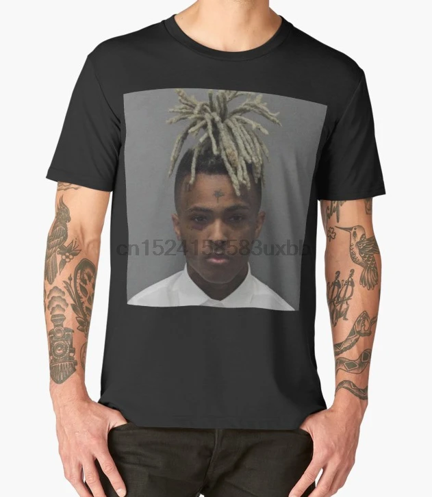 Printed Men T Shirt Cotton O Neck tshirts xxxTentacion Tentacion ...