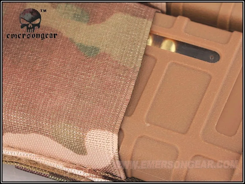 Emerson Шестерни тройной M4 чехол быстро журнал Молл Airsoft Wargame Шестерни пейнтбол оборудование MAG AOR1 EM2388E