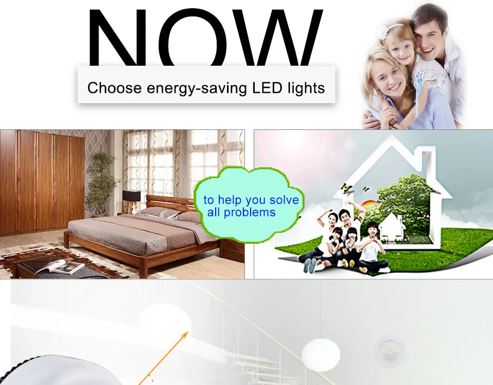 Press Switch Wireless LED Under Cabinet Light Sticker for Wardrobe Kitchen Closet Wall Stair Light Battery Powered (3)