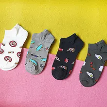 ggorangnae не курить творческий милый мультфильм sox осень Южнокорейские женские модные хлопковые носки meias soks